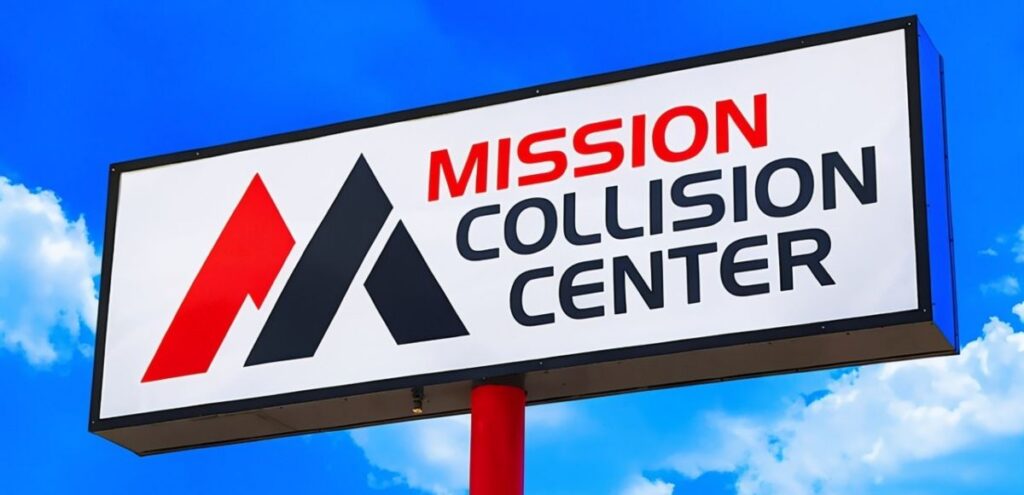 Auto-body-repair-technician-working-on-a-bmw-at-mission-collision-san-antonio.